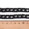 Dyed & Heated Natural Black Agate Beads Strands G-N342-102C-5