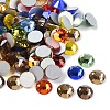 Glass Flat Back Rhinestone RGLA-C002-SS34-M-1
