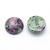 Natural Ruby in Zoisite Cabochons G-P393-R34-8MM-2