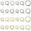 16Pcs 201 Stainless Steel Huggie Hoop Earrings Findings STAS-FS0002-26D-2