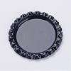 Iron Cabochon Settings IFIN-G067-07J-1