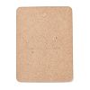 Blank Kraft Paper Jewlery Display Cards X1-CDIS-G005-11-2