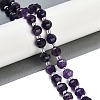Natural Amethyst Beads Strands G-G182-B50-05-2