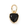 Brass Micro Pave Cubic Zirconia Pendants LS-KK-H204-01KCG-04-1