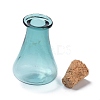 Glass Cork Bottles AJEW-O032-01G-3
