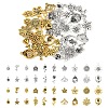 2Bags 2 Colors Tibetan Style Alloy Pendants FIND-YW0007-74-1