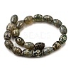 Tibetan Style dZi Beads Strands G-S389-A01-3