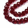 Glass Beads Strands EGLA-A034-T10mm-D32-3