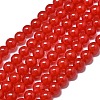 Natural Malaysia Jade Beads Strands G-L645-C01-6mm-16-1