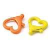 20Pcs Spray Painted Alloy Lobster Claw Clasps FIND-YW0001-73-3