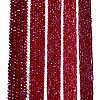 Electroplate Opaque Solid Color Glass Beads Strands EGLA-A044-P2mm-L02-2