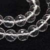 Natural Quartz Crystal Beads Strands X-G-D840-11-6mm-3