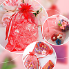 100Pcs Organza Bags Jewellery Storage Pouches Wedding Favour Party Mesh Drawstring Gift OP-SP0001-01A-6