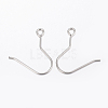 Tarnish Resistant 304 Stainless Steel Earring Hooks STAS-H434-48P-2