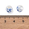Sports Printed ABS Plastic Beads PL-CBA1C22-08-3