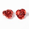 Flower Aluminum Beads ALUM-I001-01-1