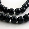 Glass Beads Strands X-GR6mm27Y-1