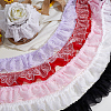 10 Yards Polyester Lace Ribbon OCOR-GF0006-25A-6