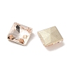 Glass Rhinestone Cabochons RGLA-P037-06B-D261-2