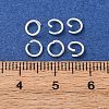 Brass Open Jump Rings KK-G604-08S-17-3