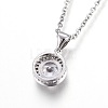304 Stainless Steel Pendant Necklaces NJEW-O108-27P-2