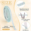 3 Yards Resin Self Adhesive Sewing Trim Hotfix Rhinestone Tape DIY-TA0013-15F-4