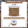 47~50 Yards Waxed Cotton Thread Cords YC-LP0001-06D-2