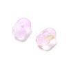 Gradient Color Transparent Frosted Acrylic Beads OACR-M023-06E-2