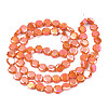 Electroplate Opaque Solid Color Glass Beads Strands EGLA-N002-27-B02-2