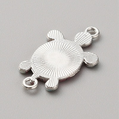 Alloy Enamel Connector Charms LS-ENAM-WH0061-47L-1