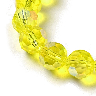 Electroplate Transparent Glass Beads Strands EGLA-A035-T3mm-L03-1
