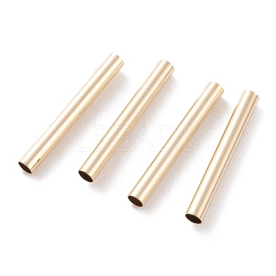 Brass Tube Beads KK-Y003-73G-G-1