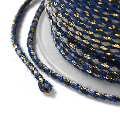 4-Ply Polycotton Cord with Metallic Thread OCOR-Z003-C15-1