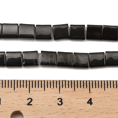 Electroplated Non-magnetic Synthetic Hematite Beads Strands G-G089-B02-16-1