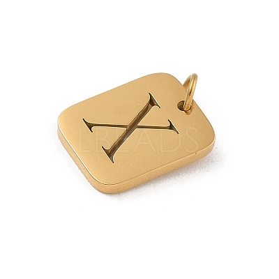 304 Stainless Steel Charms LS-STAS-R001-01G-X-1