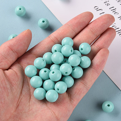 Opaque Acrylic Beads MACR-S370-C12mm-SS2107-1