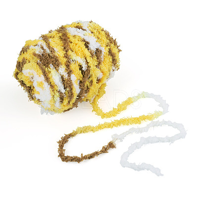 Segment Dyed Super Bulky Polyester Yarn YCOR-TADJ0001-02H-1