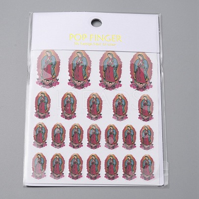 Nail Art Stickers MRMJ-WH0086-30C-1