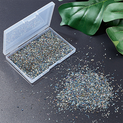 120G 2 Style Electroplate Glass Beads EGLA-DR0001-01-1