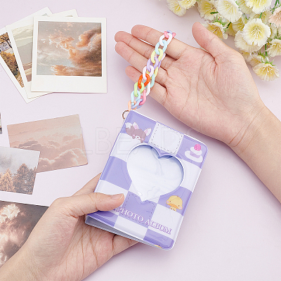 1Pc PVC Card Storage Albums AJEW-GF0004-33C-1