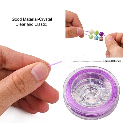 Strong Stretchy Beading Elastic Thread X-EW-N002-08-1
