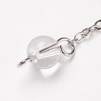 Chakra Natural Quartz Crystal Dowsing Pendulums G-F516-01L-1