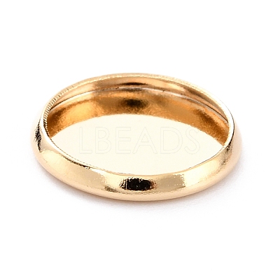 304 Stainless Steel Cabochon Settings STAS-Y001-12C-G-1
