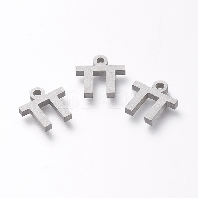 Tarnish Resistant 304 Stainless Steel Pendants STAS-A045-02P-1