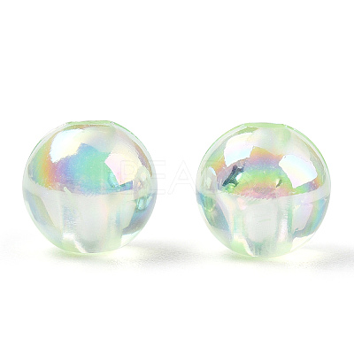 Transparent Acrylic Beads MACR-T046-01E-18-1