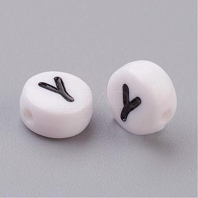 Acrylic Beads PL37C9070-Y-1