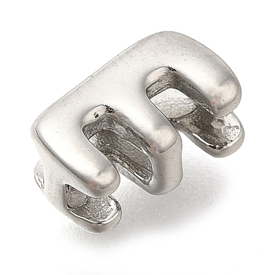 304 Stainless Steel Slide Charms STAS-B075-37P-E-1