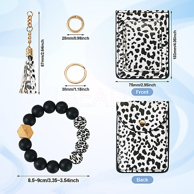 Silicone Beads Keychain KEYC-TAC00018-1
