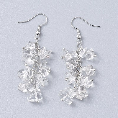 Dangle Earrings EJEW-E255-A03-1