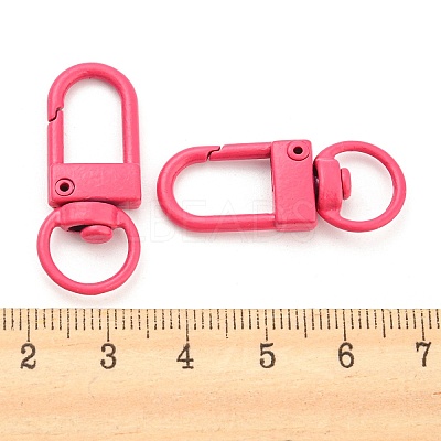Zinc Alloy Baking Paint Swivel Snap Hooks Clasps PALLOY-H194-A03-1